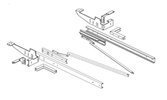 camper frame verlengstukken Renault master vanaf 2010